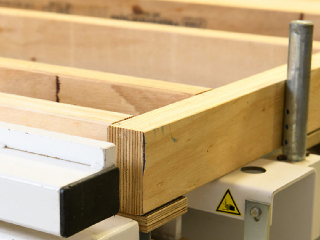 Frank House precision-made panels are built with state-of-the-art German Weinmann Homag machinery