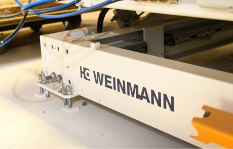 Frank House uses state-of-the-art German Weinmann Homag machinery and technology for panel creation